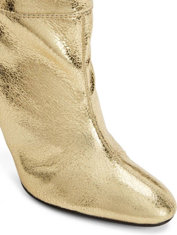 Giuseppe Zanotti Hattie metallic laarzen Goud