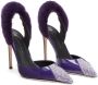 Giuseppe Zanotti Henriette pumps verfraaid met stras Paars - Thumbnail 2