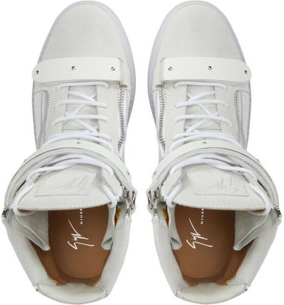 Giuseppe Zanotti High-top sneakers Wit