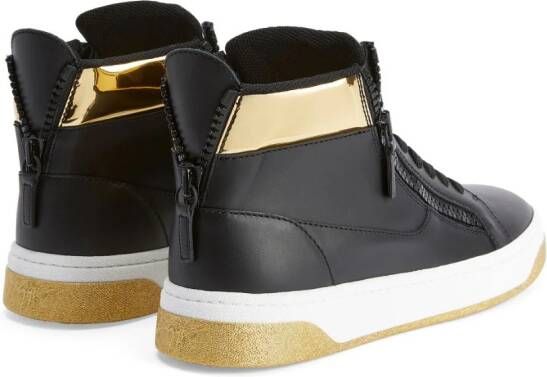 Giuseppe Zanotti High-top sneakers Zwart