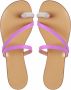 Giuseppe Zanotti Hillary Ring slippers Paars - Thumbnail 4