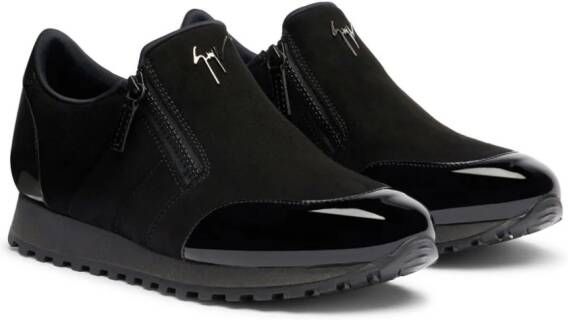 Giuseppe Zanotti Idle Run suède loafers Zwart