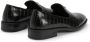 Giuseppe Zanotti Imrham loafers met krokodillen-reliëf Zwart - Thumbnail 3