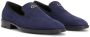 Giuseppe Zanotti Imrham loafers met logoplakkaat Blauw - Thumbnail 2