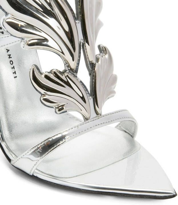 Giuseppe Zanotti Intrigo Flame sandalen Zilver