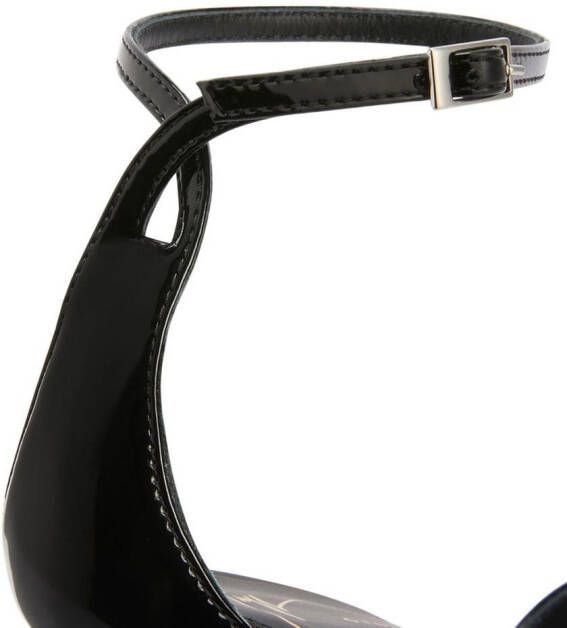 Giuseppe Zanotti Intrigo leren sandalen Zwart