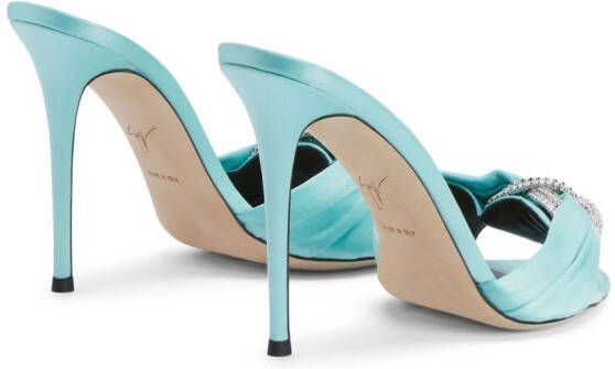 Giuseppe Zanotti Intrigo muiltjes Blauw