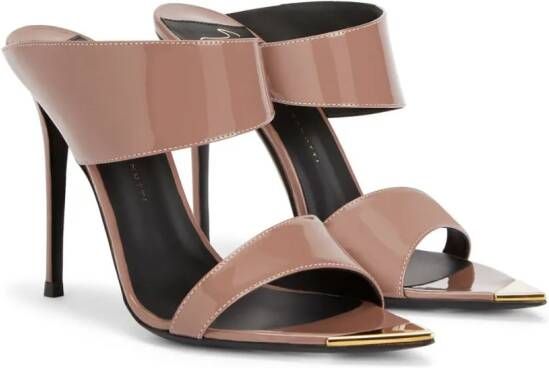 Giuseppe Zanotti Intriigo Allure muiltjes Beige