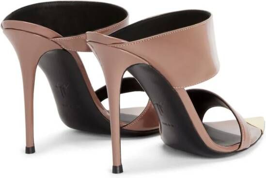 Giuseppe Zanotti Intriigo Allure muiltjes Beige