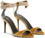 Giuseppe Zanotti Intriigo Bijoux fluwelen sandalen Goud - Thumbnail 2