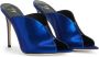 Giuseppe Zanotti Intriigo muiltjes met metallic-effect Blauw - Thumbnail 2