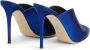 Giuseppe Zanotti Intriigo muiltjes met metallic-effect Blauw - Thumbnail 3