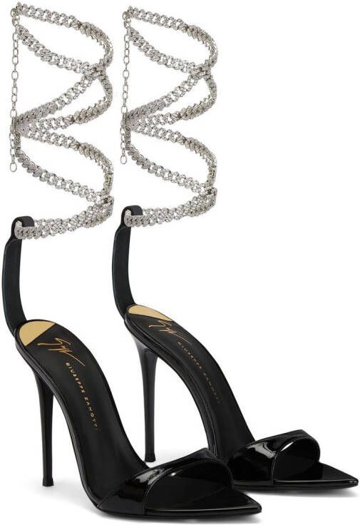 Giuseppe Zanotti Intriigo sandalen Zwart