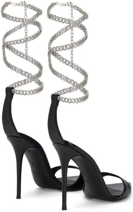 Giuseppe Zanotti Intriigo sandalen Zwart