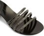 Giuseppe Zanotti Iride sandalen met kristal Zwart - Thumbnail 4