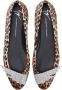 Giuseppe Zanotti Iveery ballerina's met luipaardprint Bruin - Thumbnail 4