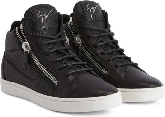 Giuseppe Zanotti Jamie leren sneakers Zwart
