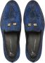 Giuseppe Zanotti Jareth loafers met slangenhuidprint Blauw - Thumbnail 4