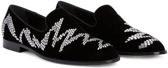 Giuseppe Zanotti Jareth Shake loafers Zwart