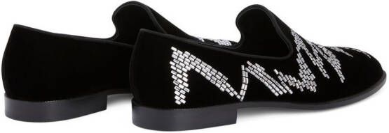 Giuseppe Zanotti Jareth Shake loafers Zwart