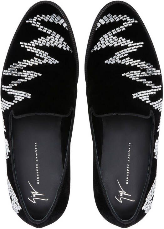 Giuseppe Zanotti Jareth Shake loafers Zwart