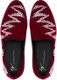 Giuseppe Zanotti Jareth Shake verfraaide loafers Rood - Thumbnail 4