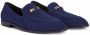 Giuseppe Zanotti Jareth suède loafers Blauw - Thumbnail 2