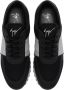 Giuseppe Zanotti Jimi leren sneakers Zwart - Thumbnail 3