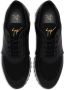 Giuseppe Zanotti Jimi Running leren sneakers Zwart - Thumbnail 4