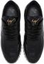 Giuseppe Zanotti Jimi Running leren sneakers Zwart - Thumbnail 4