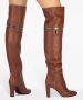 Giuseppe Zanotti Joana laarzen verfraaid met rits Bruin - Thumbnail 4