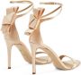 Giuseppe Zanotti Jodene satijnen sandalen Goud - Thumbnail 3