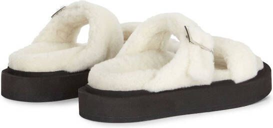Giuseppe Zanotti Jolanda Winter sandalen met open neus Wit