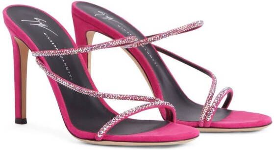 Giuseppe Zanotti Julianne sandalen met bandjes Roze