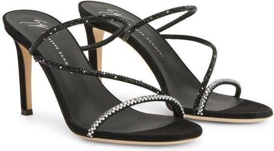 Giuseppe Zanotti Julianne sandalen met bandjes Zwart