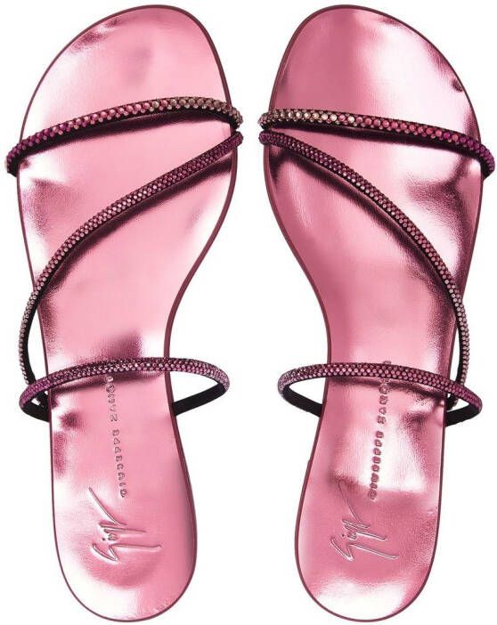 Giuseppe Zanotti Julianne sandalen Roze