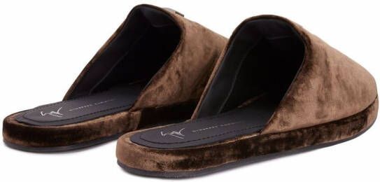 Giuseppe Zanotti Jungle Fever slippers Bruin