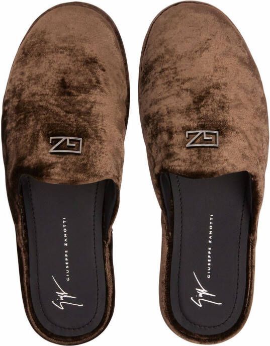 Giuseppe Zanotti Jungle Fever slippers Bruin