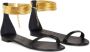 Giuseppe Zanotti Kay tweekleurige sandalen Zwart - Thumbnail 2