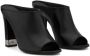 Giuseppe Zanotti Kesi leren muiltjes Zwart - Thumbnail 2