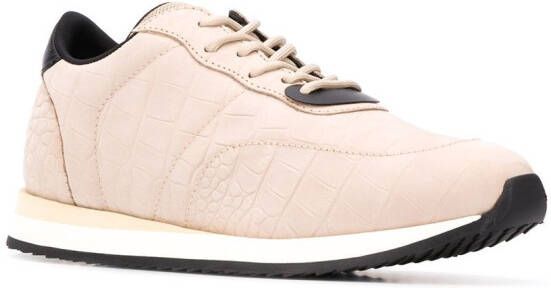 Giuseppe Zanotti Klassieke hardloopsneakers Beige