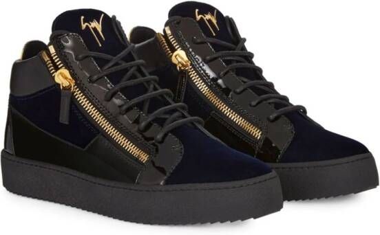 Giuseppe Zanotti Kriss high-top sneakers Blauw