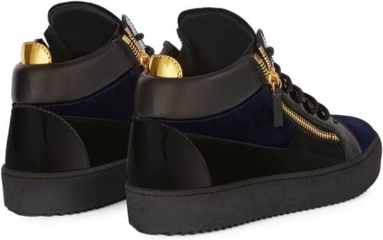 Giuseppe Zanotti Kriss high-top sneakers Blauw