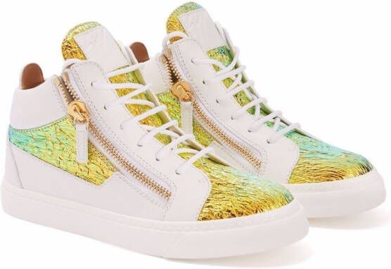 Giuseppe Zanotti Kriss high-top sneakers Wit