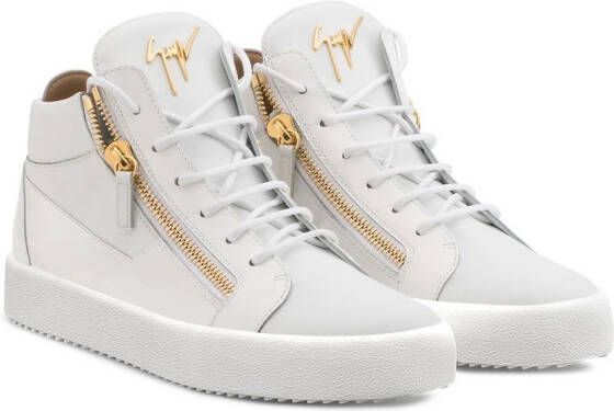 Giuseppe Zanotti Kriss high-top sneakers Wit