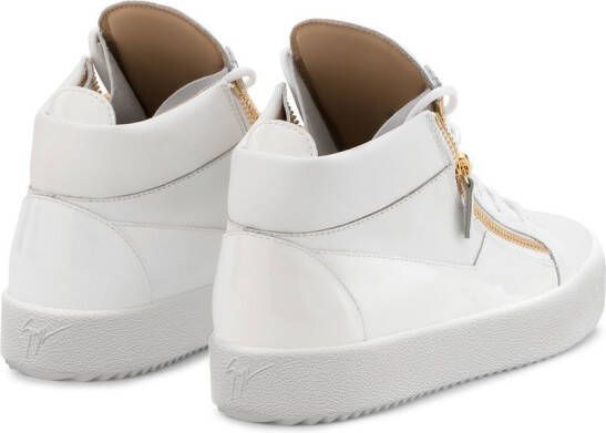 Giuseppe Zanotti Kriss high-top sneakers Wit