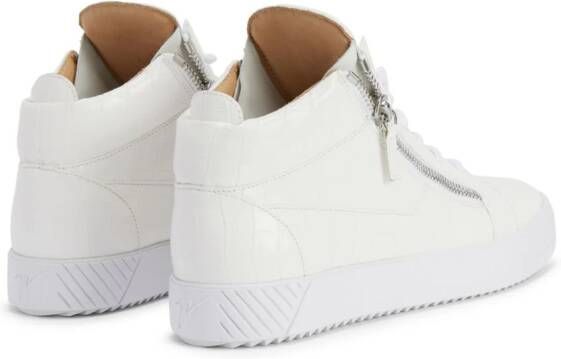 Giuseppe Zanotti Kriss high-top sneakers Wit