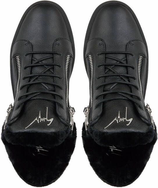 Giuseppe Zanotti Kriss high-top sneakers Zwart