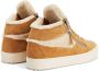 Giuseppe Zanotti Kriss Ice fluwelen sneakers Bruin - Thumbnail 3