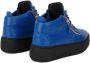 Giuseppe Zanotti Kriss leren sneakers Blauw - Thumbnail 3